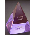 Tinted Acrylic 4-Sided Pyramid Award